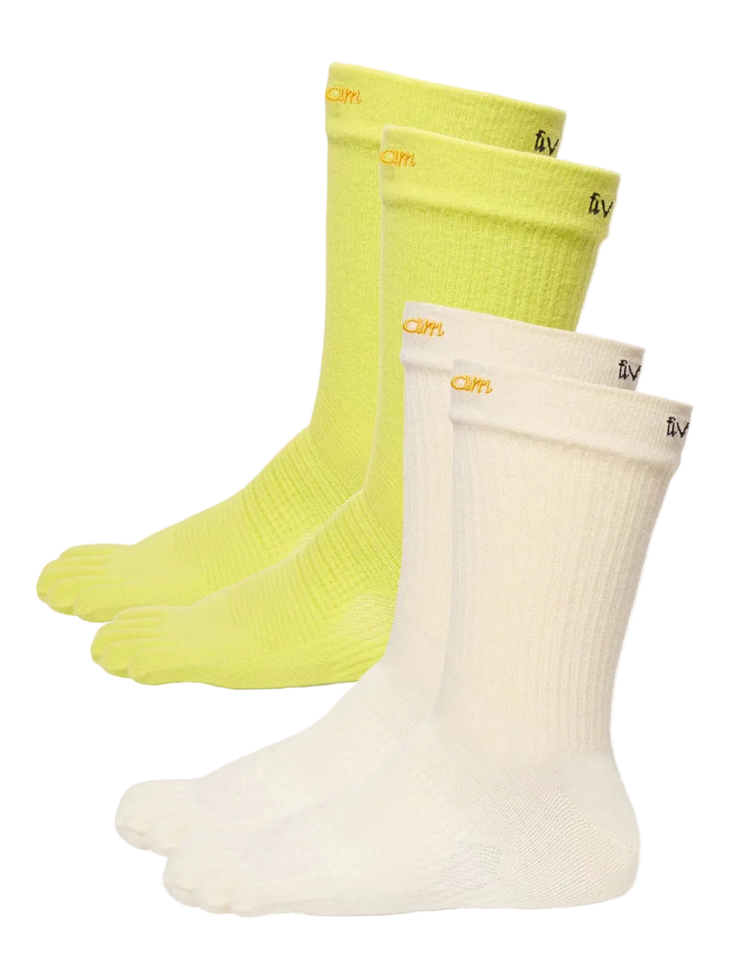 Vibram Crew Toe Socks (2pk)