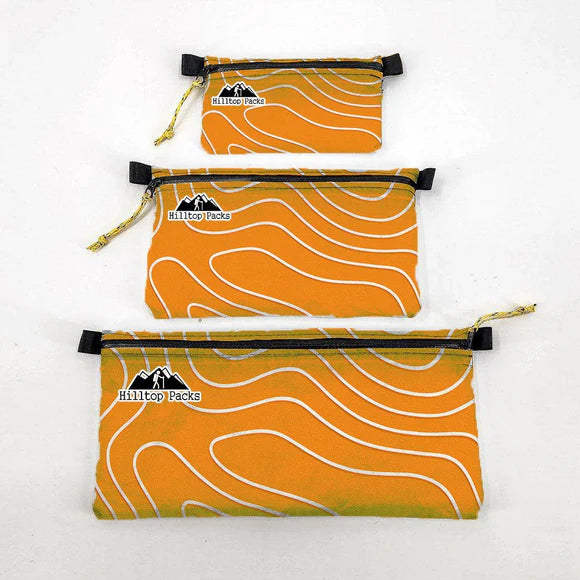 Hilltop Packs Ultralight D50T Zipper Topo Pouches