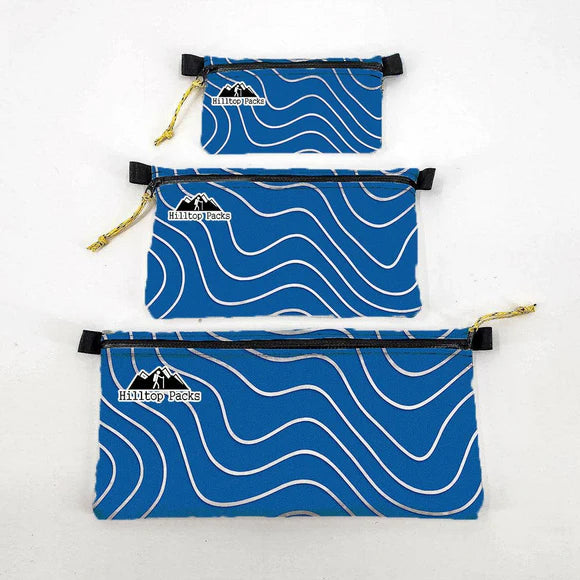 Hilltop Packs Ultralight D50T Zipper Topo Pouches