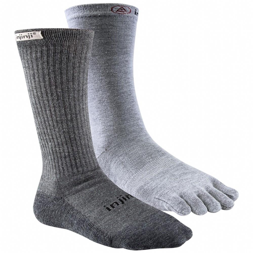 Injinji Men's Outdoor Hiker + Liner Crew